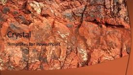  Presentation with volcanic rock - Cool new presentation with volcanic rock background on mount teide tenerife backdrop and a red colored foreground