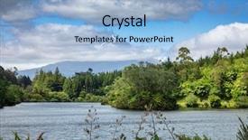  Presentation with new zealand - Presentation design having volcanoes - image of the volcano taranaki background and a light blue colored foreground