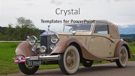  Presentation with rolls royce - Beautiful PPT theme featuring volketswil-august-15-the-rolls backdrop and a light gray colored foreground