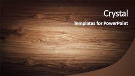  Presentation with wooden floor and gold frame - PPT layouts enhanced with volumetric - wooden laminate floor background background and a wine colored foreground