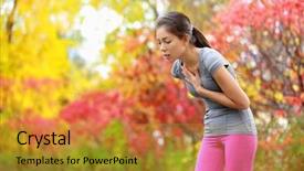  Presentation with vomiting - Slide deck with vomit - running nausea - nauseous background and a gold colored foreground