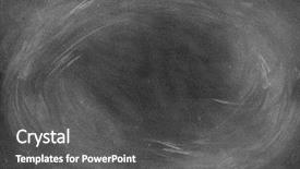  Presentation with swirls - Slides having vortex - chalk swirls on blackboard background background and a dark gray colored foreground