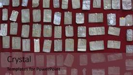  Presentation with votive - Cool new slide set with votive offering backdrop and a tawny brown colored foreground