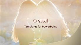  Presentation with company - Presentation theme consisting of voyeurism - two friends enjoying each others background and a  colored foreground