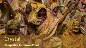  Presentation with holi colours - 