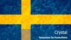  Presentation with supporting - Cool new PPT theme with russia vs - football fans supporting sweden backdrop and a ocean colored foreground