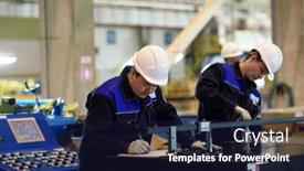  Presentation with joint - PPT theme with vsevolozhsk-leningrad-oblast-russia-june background and a navy blue colored foreground