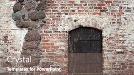  Presentation with dating - Audience pleasing PPT theme consisting of vyborg-castle-door-dating backdrop and a gray colored foreground