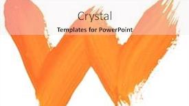  Presentation with white letters - Audience pleasing theme consisting of w-color-letters-isolated-over backdrop and a sky blue colored foreground