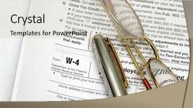  Presentation with fountain pen - Presentation theme consisting of 1040a - w4 form fountain pen background and a light gray colored foreground