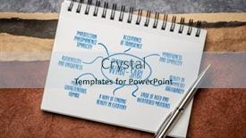  Presentation with spiral notebook - Presentation theme enhanced with wabi-sabi-japanese-concept background and a lemonade colored foreground