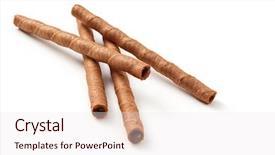  Presentation with wafer - Presentation consisting of strong mind in strong body background and a  colored foreground.