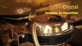  Presentation with process - Presentation theme featuring  background and a  colored foreground