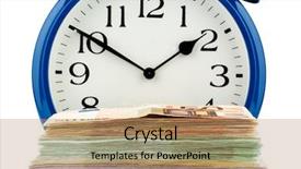  Presentation with alarm - PPT layouts consisting of wage costs labor costs working background and a coral colored foreground