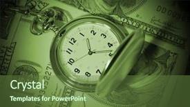  Presentation with bills - Audience pleasing presentation consisting of wage hour - photo of a pocket watch backdrop and a tawny brown colored foreground