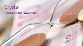  Presentation with time money - Amazing slide set having wage hour - time of money backdrop and a  colored foreground