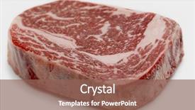  Presentation with cattle beef - PPT theme enhanced with wagyu cattle this is fram background and a violet colored foreground