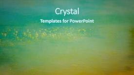  Presentation with geothermal - PPT layouts having blue orange duck water - wai-o-tapu geothermal area rotorua new background and a ocean colored foreground