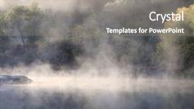 Presentation with rainforest - Slides having waikato - autumn mist in a new background and a gray colored foreground