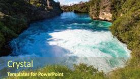  Presentation with new river valley virginia - Slide deck having waikato-river background and a tawny brown colored foreground