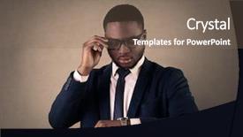  Presentation with time - Slide deck enhanced with wait times - checking the time background and a violet colored foreground