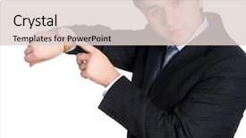  Presentation with wait - Audience pleasing theme consisting of wait times - what time is it backdrop and a lemonade colored foreground