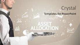  Presentation with waiter - Cool new theme with waiter-serving-business-idea-concept backdrop and a soft green colored foreground