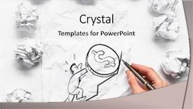  Presentation with inspiration - Cool new presentation with waiting for inspiration to come mixed media backdrop and a white colored foreground