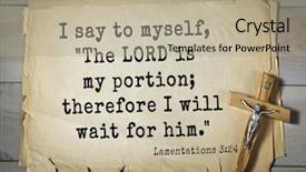  Presentation with wait - Theme with top- 100 bible verses background and a mint green colored foreground