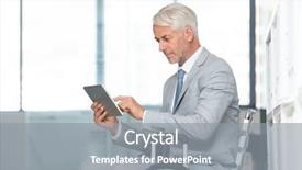  Presentation with airport lounge - Colorful presentation theme enhanced with waiting lounge with luggage backdrop and a gray colored foreground