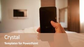  Presentation with point of view - Slide deck featuring wakeapp - point of view image background and a coral colored foreground