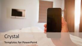  Presentation with bed - Cool new slides with wakeapp - point of view image backdrop and a soft green colored foreground