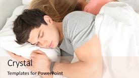  Presentation with gps vehicle tracker - Slides enhanced with wakeapp - young man with sleep tracker background and a lemonade colored foreground