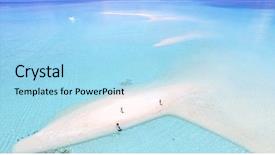 Presentation with jet - Slide deck with wakeboarding - we are standing background and a light blue colored foreground