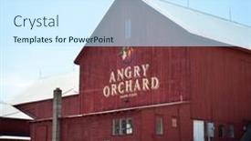  Presentation with cider - Presentation having walden-new-york-april-24 background and a cool aqua colored foreground