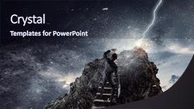  Presentation with walk faith - PPT theme with walk faith - i will do it anyway background and a wine colored foreground