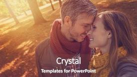  Presentation with woods - Colorful theme enhanced with walking-beloved-girlfriend-with-boyfriend backdrop and a tawny brown colored foreground