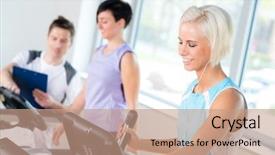  Presentation with cardio - Amazing theme having wall of old brick house closeup bulgaria backdrop and a coral colored foreground