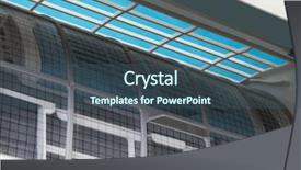  Presentation with air filtration - Amazing slide deck having wall air conditioner filter close backdrop and a ocean colored foreground