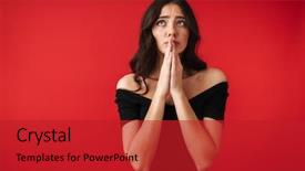  Presentation with hopeful - Amazing PPT layouts having wall background make please hope backdrop and a  colored foreground