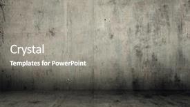  Presentation with metallic - PPT layouts with light industrial - grunge metallic interior background and a gray colored foreground