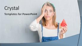  Presentation with open bible over grunge sandstone - Presentation featuring wall eating water melon stress background and a light gray colored foreground