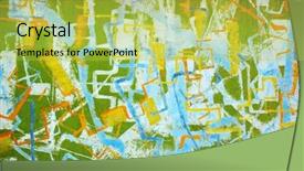  Presentation with tech design abstract technology - Amazing presentation having wall element of design backdrop and a yellow colored foreground