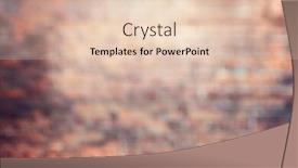  Presentation with blurred bokeh - Slides having wall-from-bricks-in-bokeh background and a lemonade colored foreground