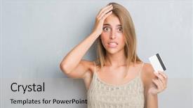  Presentation with open bible over grunge sandstone - Slides featuring wall holding credit card stress background and a soft green colored foreground