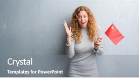  Presentation with china flag - Cool new theme with wall holding flag of china backdrop and a gray colored foreground