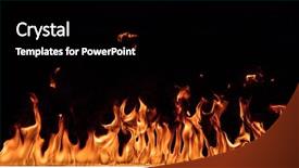  Presentation with black yellow - PPT layouts enhanced with wall isolated on a black background and a black colored foreground