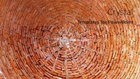  Presentation with brick wall - Beautiful slides featuring wall-made-of-brick backdrop and a red colored foreground