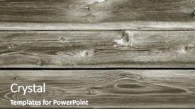  Presentation with design rustic wood wall texture - Cool new presentation theme with wall of a farm made of wooden planks backdrop and a gray colored foreground