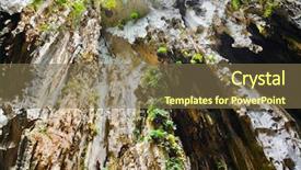  Presentation with kuala lumpur - Beautiful PPT theme featuring wall of batu cave backdrop and a tawny brown colored foreground